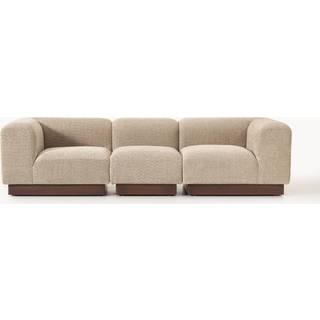Modulsofa Natalie (3-personers) i Teddy-Bouclé