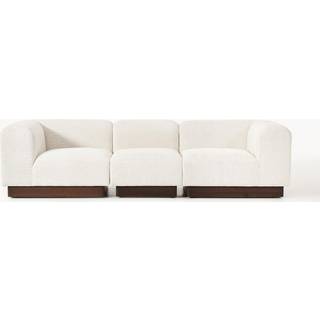 Modulsofa Natalie (3-personers) i Teddy-Bouclé
