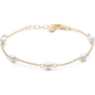 Studio Z - Shore forgyldt armbånd med perler - 7253344
