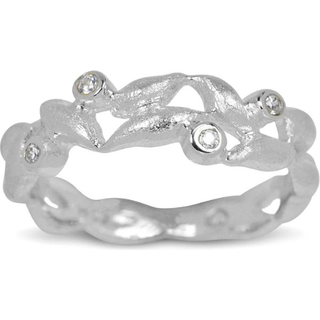 Blossom Copenhagen - Forrest sølv ring med sten - 21621682