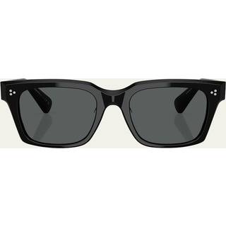 Oliver Peoples OV5564SU Ollice Polarized 1731P2 52 Solbriller Mænd Black - Black - 52mm