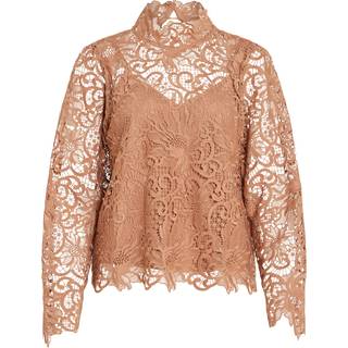 Blonde Top Med Lange Ærmer