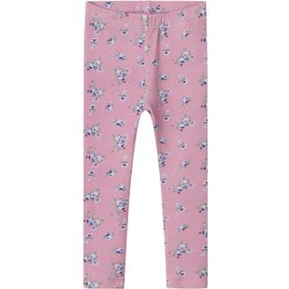 Name It Mauve Orchid Blomstrede Leggings