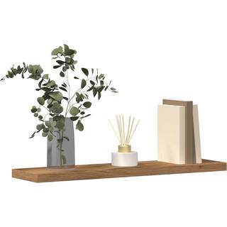 væghylder 4 stk. 40x20x1,5 cm konstrueret træ kunsteg