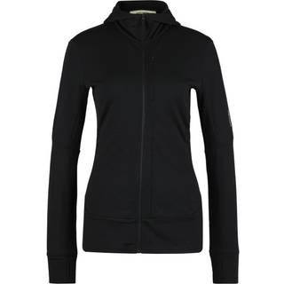 Mer 260 Quantum IV L/S Zip Hoodie W Black (S)