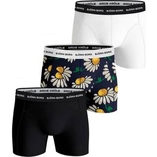 Björn Borg 3-pak Essential Shorts 2033 - Black floral - XX-Large * Kampagne *