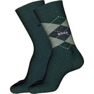 BOSS 2-pak RS Argyle CC - Green - Str 43/46