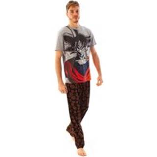 Vanilla Underground Vanilla Underground Grey Mens Dragon Ball Z Goku Short Sleeve Long Leg Pyjamas Set