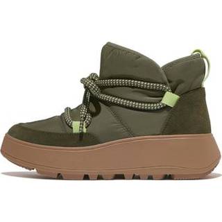 FitFlop F-Mode Water Resistant Biofleece Mesh Flatform Snow BootsEU 38 (UK 5)