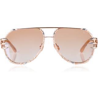 Anna-Karin Karlsson THE CLAW PILOT Rose Guld 62 Solbriller Kvinder Guld - Rose Gold - 62mm
