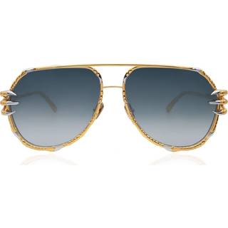 Anna-Karin Karlsson THE CLAW PILOT Guld 62 Solbriller Kvinder Guld - Gold - 62mm