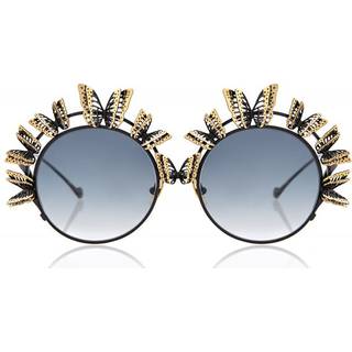 Anna-Karin Karlsson THE BUTTERFLY Black 58 Solbriller Kvinder Guld - Gold - 58mm