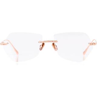 Anna-Karin Karlsson CRYSTAL OPTICAL 2.0 - PILOT Rose Guld 55 Briller Kvinder Guld - Rose Gold - 55mm