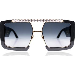 Anna-Karin Karlsson LE SWAG Black Ice Krystalklar 47 Solbriller Kvinder Guld - Gold - 47mm