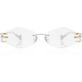 Anna-Karin Karlsson CLAW OPTICAL - TRIANGLE Guld 55 Briller Kvinder Guld - Gold - 55mm