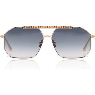 Anna-Karin Karlsson LE BOSS 2.0 Guld 62 Solbriller Kvinder Guld - Gold with Swarovski Crystals - 62mm