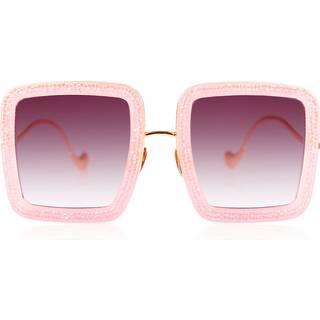 Anna-Karin Karlsson BEAMING SKY Lyserød 52 Solbriller Kvinder Guld - Pink Gold with Swarovski Crystals - 52mm