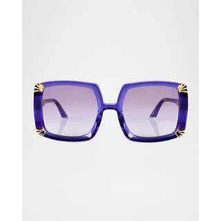 Anna-Karin Karlsson STRAWBERRY MOON Purple 52 Solbriller Kvinder Purple - Purple - 52mm