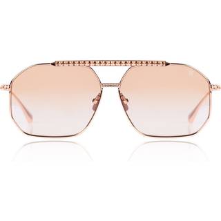 Anna-Karin Karlsson LE BOSS 2.0 Rose Guld 62 Solbriller Kvinder Guld - Rose Gold with Swarovski Crystals - 62mm