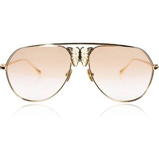 Anna-Karin Karlsson MISS ROSELL 2.0 Guld 62 Solbriller Kvinder Guld - Gold Tobacco - 62mm