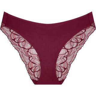 Triumph Body Make-Up Illusion Lace Highleg tai trusse, rød, Størrelse: 38, Dame