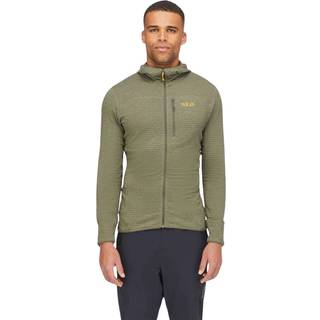 Rab Ascendor Light Hoody Fleecejakke Herrer størrelse XXL farve olivengrøn