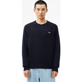 LACOSTE Herren Pullover blau unifarben Classic Fit