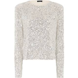 Bruuns Bazaar Women Aralubbcasi Blouse Blouse Bbw4193 Beige/Silver (34)