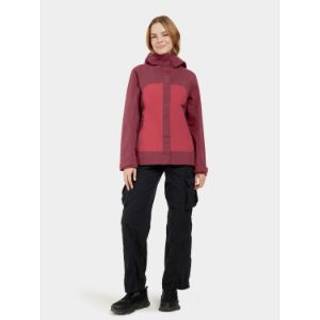 Didriksons Women's Grit Jacket 3 Anemon Red, 48