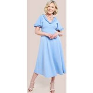 Bardot Pleat Maxi Dress