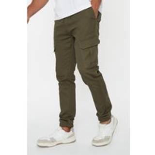 Threadbare Threadbare cargobukser i bomuldblanding med opslag og lommer