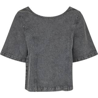Global Funk Ananea-G Denimbluse - Grå - str. XL