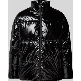 KARL LAGERFELD Herren Steppjacke schwarz unifarben