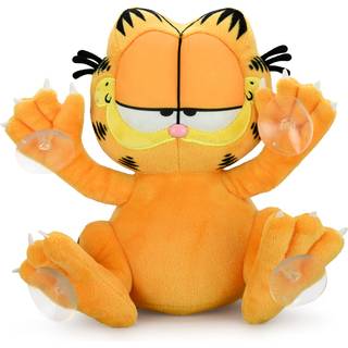 Kidrobot Garfield 8-tommer afslappet plysdyr vinduesklæber med 4 sugkopper