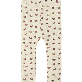 NAME IT Rib Leggings Ribow Summer Sand