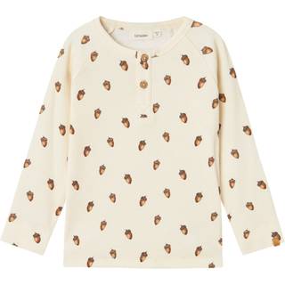 Slim Fit Top Med Lange Ærmer