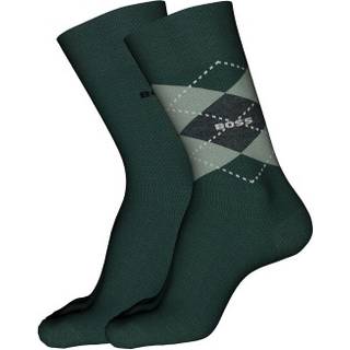 BOSS 2-pak RS Argyle CC - Green - Str 39/42