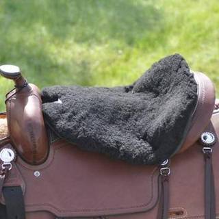 Cashel Western Saddle Large Fleece Tush Pushion Tan