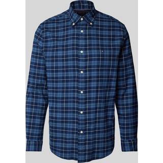 Tommy Hilfiger Herren Hemd blau kariert