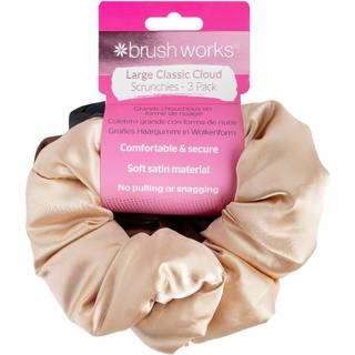 Brushworks Large Classic Cloud Scrunchies 3pcs