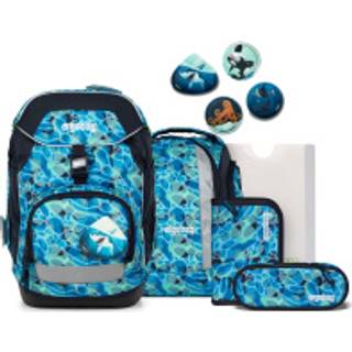 Ergobag Skoletaskesæt Pack Ocean Dive - Blå
