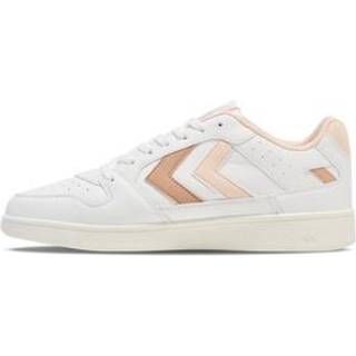 Hummel St. power play wmns Dame Sneakers - WHITE/SOFT PINK/MAHOGANY ROSE - 36