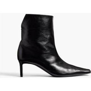 Khaite Ona 55 leather ankle boots - black - EU 40
