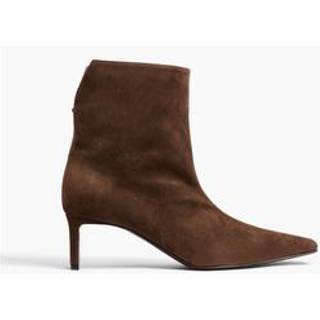 Khaite Ona 55 suede ankle boots - brown - EU 39.5