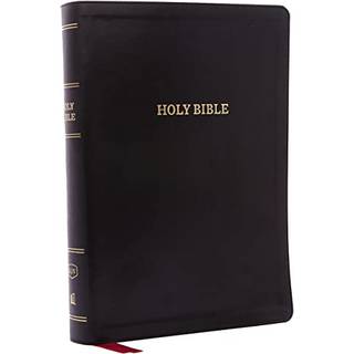 KJV Holy Bible: Super Giant Print with 43,000 Cross References, Deluxe Black Leathersoft, Red Letter, Comfort Print (Thumb Indexed): King James Version