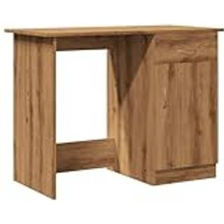 skrivebord 100x50x76 cm konstrueret træ kunsteg