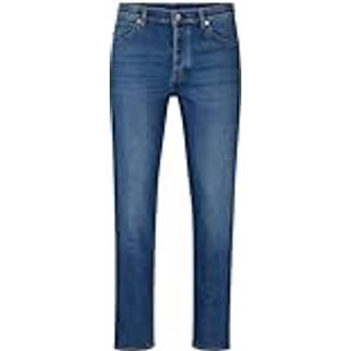 HUGO Brody Tapered Fit Jeans Medium Blue