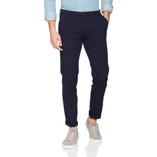 CINQUE Herren Hose blau meliert Slim Fit