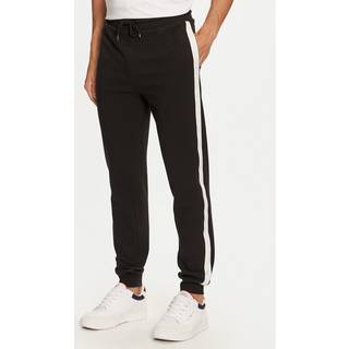 Tommy Hilfiger Sort 100% Bomuld JoggingbukserX-Large
