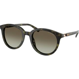 Michael Kors Mand MK2227 BIG BEND 39433M Solbriller Acetat Grøn Rund Normal Skygge